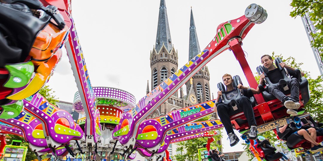 Nieuws: Vakantiekermis met 50 attracties in de binnenstad